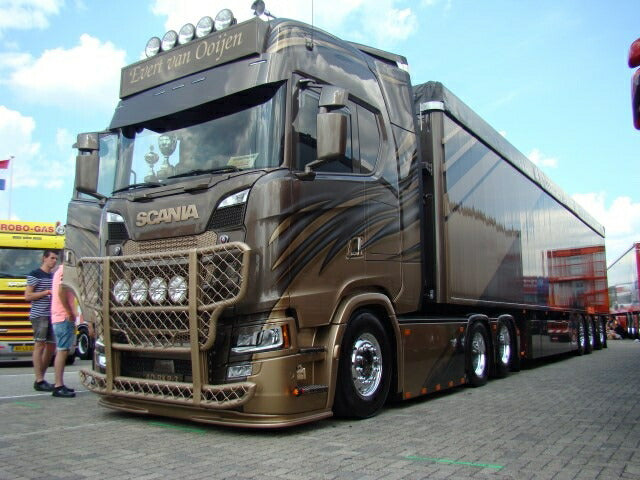 ギャラリービューアに画像をロードする, 【予約】10-12月以降発売予定Scania Next Gen S650 6x2 sleepas met Walking floor oplegger トラック TEKNO 1/50 建設機械 模型ミニカー はたらく車重機
