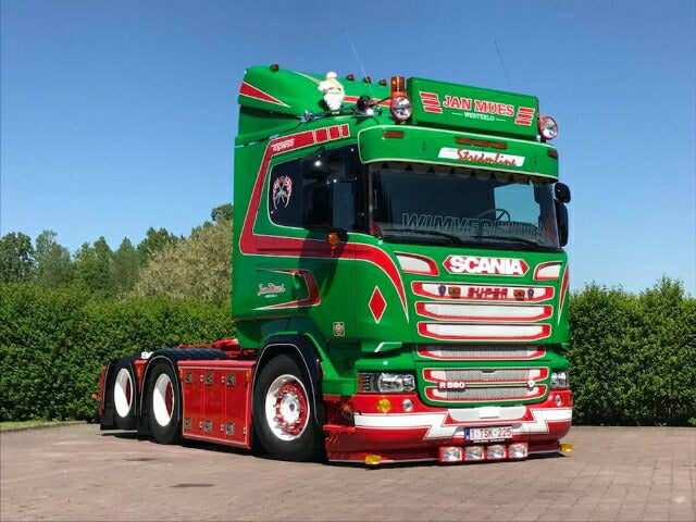 ギャラリービューアに画像をロードする, 【予約】10-12月以降発売予定Scania R-serie 580 6x2 met 3-assige Ekeri koeloplegger トラック TEKNO 1/50 建設機械 模型ミニカー はたらく車重機