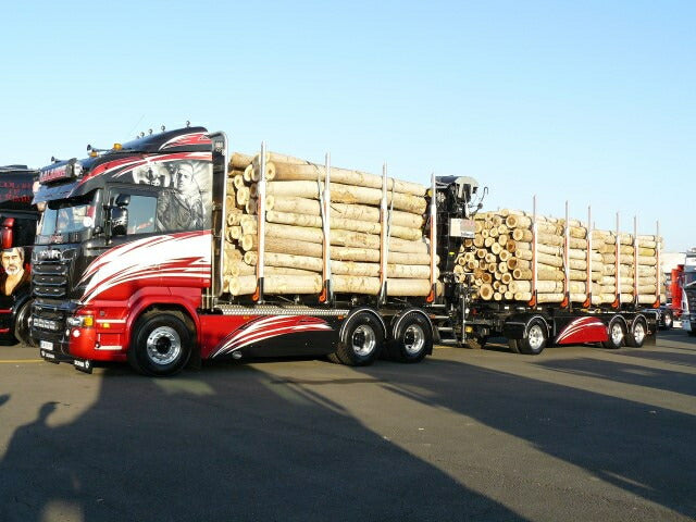 ギャラリービューアに画像をロードする, 【予約】4月以降発売予定Lalanne Scania R-serie Highline houtwagen トラック /Tekno 建設機械模型 工事車両 1/50 ミニカー
