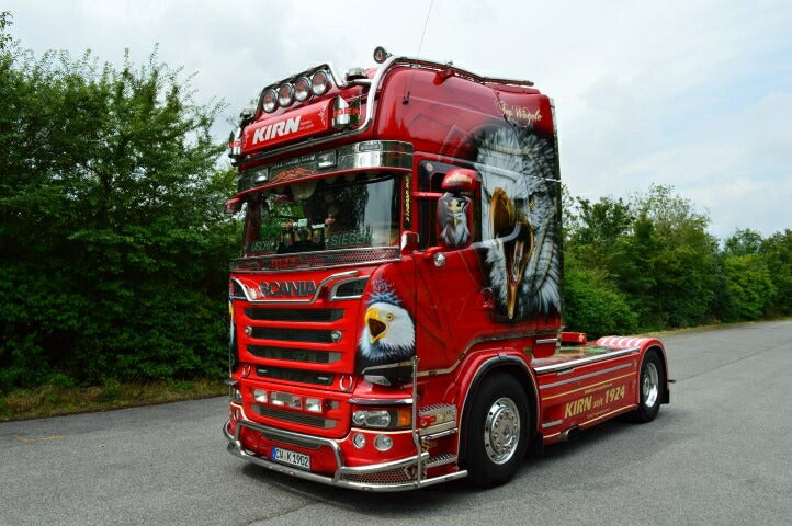 ギャラリービューアに画像をロードする, 【予約】10-12月以降発売予定Kirn, Hans Scania R-serie Streamline Topline 4x2トラック トラクタ /Tekno 1/50 建設機械 模型ミニカー はたらく車 重機
