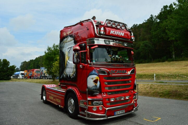 ギャラリービューアに画像をロードする, 【予約】10-12月以降発売予定Kirn, Hans Scania R-serie Streamline Topline 4x2トラック トラクタ /Tekno 1/50 建設機械 模型ミニカー はたらく車 重機