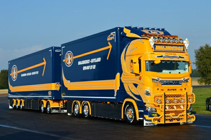 ギャラリービューアに画像をロードする, 【予約】8-10月以降発売予定Scania Next Gen S-serie Highline Zweedse combi トラック トレーラー TEKNO 1/50 建設機械 模型ミニカー はたらく車重機