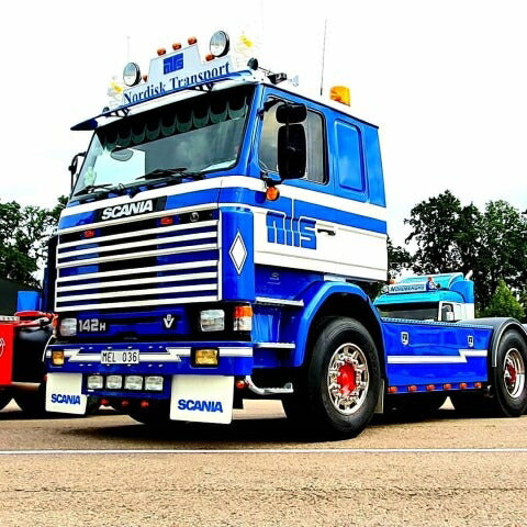 ギャラリービューアに画像をロードする, 【予約】2020年8-10月以降発売予定Nordisk - Hugosson Scania 2-serie 142 6x2トラック トラクタ TEKNO 1/50 建設機械 模型ミニカー はたらく車重機