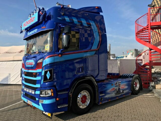 Scheufler Scania Next Gen Rシリーズ トラクタ / Tekno 1/50 建設機械模型 工事車両