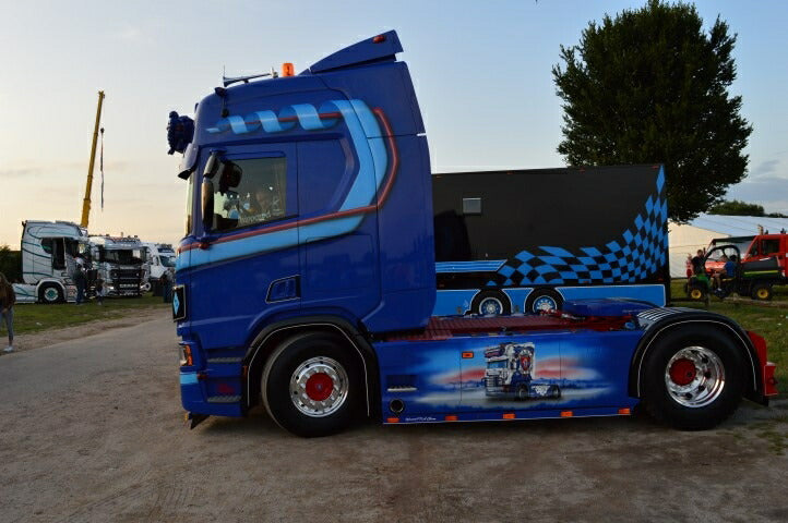 ギャラリービューアに画像をロードする, Scheufler Scania Next Gen Rシリーズ トラクタ / Tekno 1/50 建設機械模型 工事車両