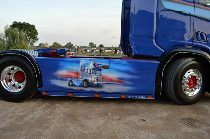 ギャラリービューアに画像をロードする, Scheufler Scania Next Gen Rシリーズ トラクタ / Tekno 1/50 建設機械模型 工事車両