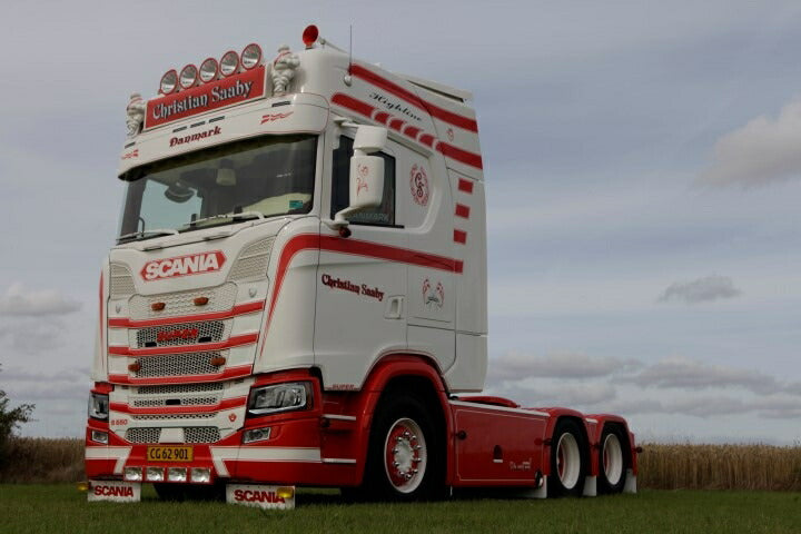 ギャラリービューアに画像をロードする, 【予約】2020年8-10月以降発売予定Christian Saaby Scania Next Gen S-serie Highline 6x2トラック トラクタ TEKNO 1/50 建設機械 模型ミニカー はたらく車重機