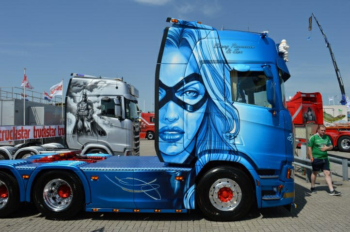 ギャラリービューアに画像をロードする, 【予約】12月以降発売予定Scania Next Gen R-serie Highline 6x2 TEKNO 1/50 建設機械 模型ミニカー はたらく車重機 トラック トラクタ