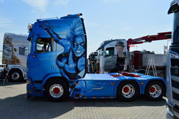 ギャラリービューアに画像をロードする, 【予約】12月以降発売予定Scania Next Gen R-serie Highline 6x2 TEKNO 1/50 建設機械 模型ミニカー はたらく車重機 トラック トラクタ