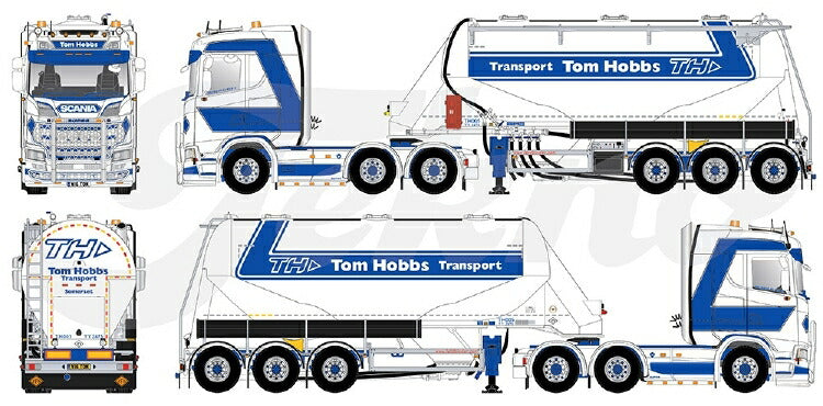 ギャラリービューアに画像をロードする, 【予約】2021年1月-3月以降発売予定Tom Hobbs Scania Next Gen S-serie with Feldbinder trailer