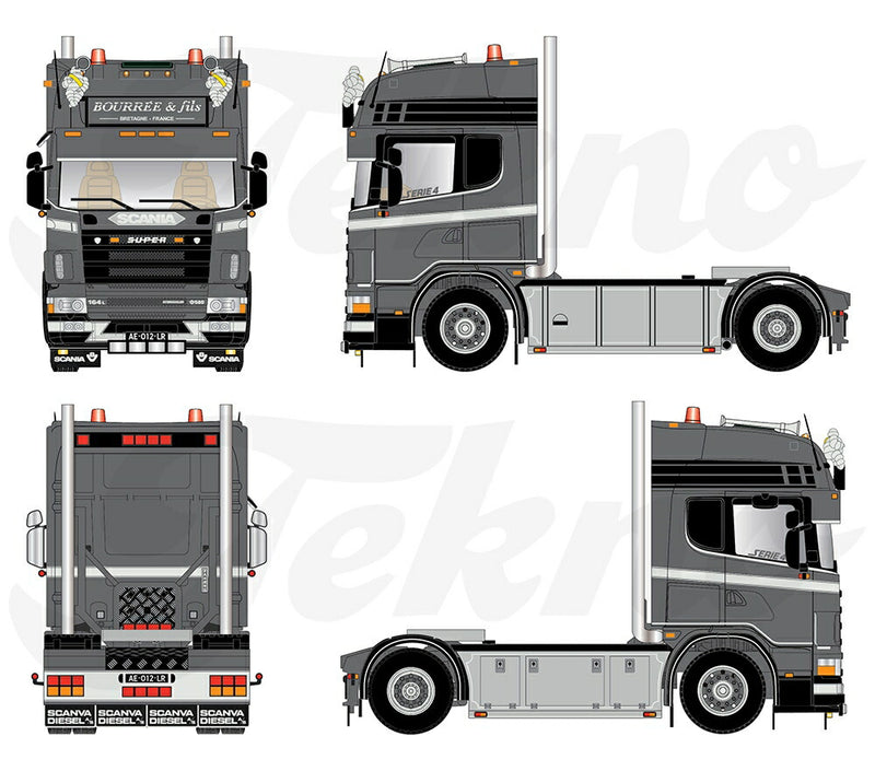 ギャラリービューアに画像をロードする, 【予約】2021年1月-3月以降発売予定Bourree & Fils Scania 4-serie Topline