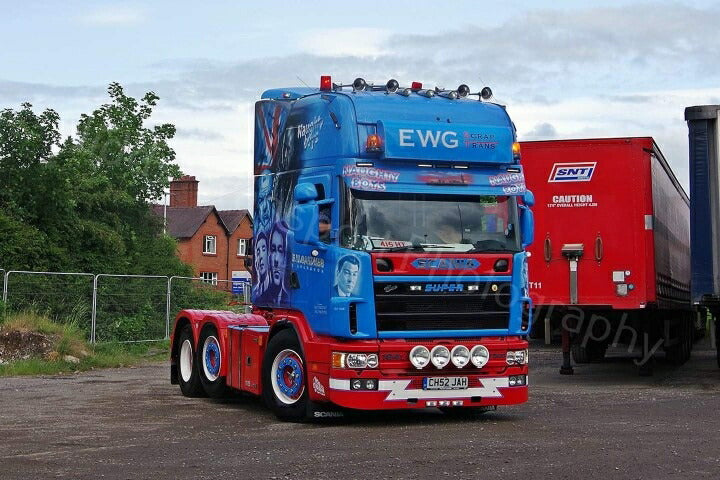 ギャラリービューアに画像をロードする, 【予約】12月以降発売予定Gardner, E.W. (Naughty Boys) Scania 4-serie Topline 6x2トラック トラクタ/TEKNO 1/50 建設機械 模型ミニカー はたらく車 重機