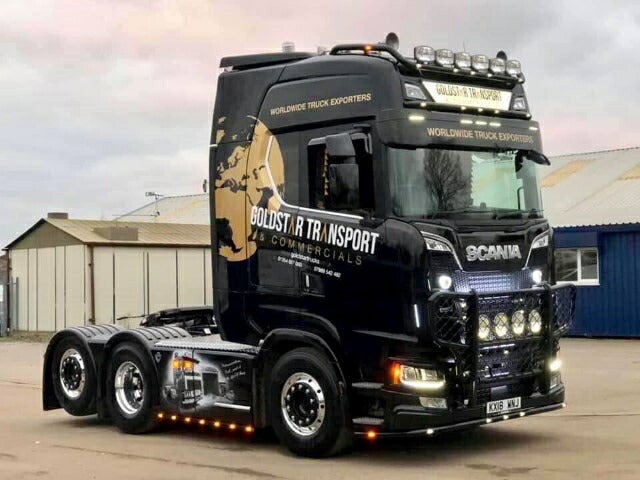 ギャラリービューアに画像をロードする, 【予約】2021年2月以降発売予定Goldstar Scania Next Gen S-serie Highline 6x2 トラック トラクタ/TEKNO 1/50 建設機械 模型ミニカー はたらく車 重機