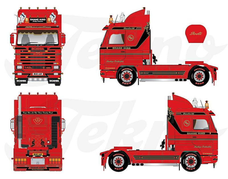 ギャラリービューアに画像をロードする, 【予約】10-12月以降発売予定Scania 3-serie Streamline 4x2 トラック トラクタヘッド TEKNO 1/50 建設機械 模型ミニカー はたらく車重機