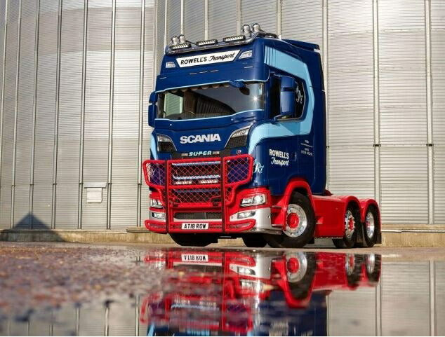 ギャラリービューアに画像をロードする, 【予約】2021年1月-3月以降発売予定Rowell's Transport Scania Next Gen S-serie Highline met Muldoon kip-oplegger