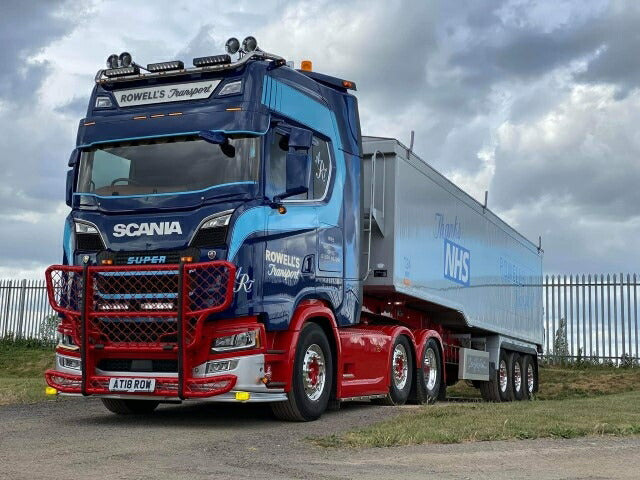 ギャラリービューアに画像をロードする, 【予約】2021年1月-3月以降発売予定Rowell's Transport Scania Next Gen S-serie Highline met Muldoon kip-oplegger