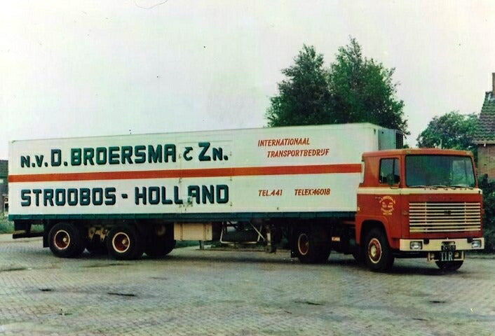 ギャラリービューアに画像をロードする, 【予約】2021年1月-3月以降発売予定Broersma Scania 110 with reefer semitrailer