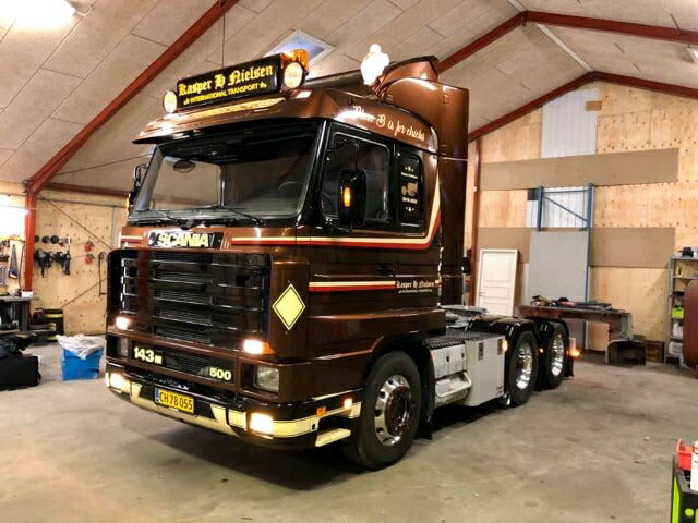 ギャラリービューアに画像をロードする, 【予約】12月以降発売予定Nielsen, Kasper H Scania 3-serie Streamline 143 dubbellucht sleepasトラック トラクタ/TEKNO 1/50 建設機械 模型ミニカー はたらく車 重機
