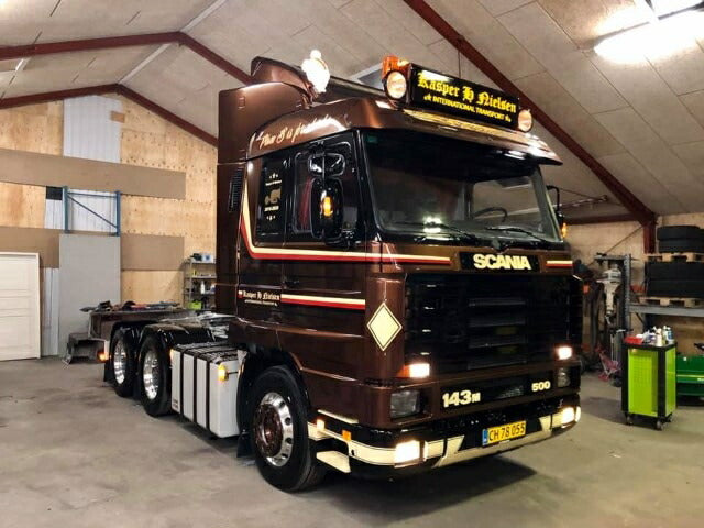 ギャラリービューアに画像をロードする, 【予約】12月以降発売予定Nielsen, Kasper H Scania 3-serie Streamline 143 dubbellucht sleepasトラック トラクタ/TEKNO 1/50 建設機械 模型ミニカー はたらく車 重機