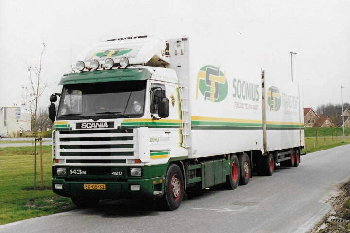 ギャラリービューアに画像をロードする, 【予約】2021年2月以降発売予定Soonius Scania Streamline 143-420 rigid truck 3軸トレーラー トラック/TEKNO 1/50 建設機械 模型ミニカー はたらく車 重機