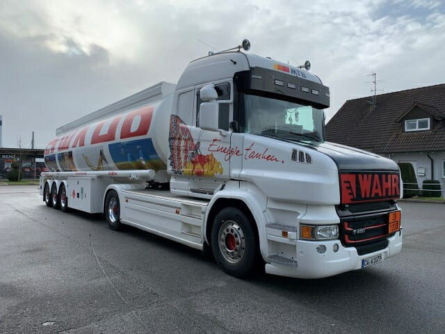 ギャラリービューアに画像をロードする, 【予約】2021年2月以降発売予定Wahr Fritz Scania Torpedo Topline met 3-assige brandstof oplegger トラック/TEKNO 1/50 建設機械 模型ミニカー はたらく車 重機