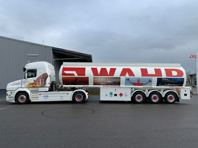 ギャラリービューアに画像をロードする, 【予約】2021年2月以降発売予定Wahr Fritz Scania Torpedo Topline met 3-assige brandstof oplegger トラック/TEKNO 1/50 建設機械 模型ミニカー はたらく車 重機