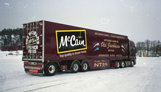 Ola Jacobssen Scania 4 Serie Topline Ekeri 冷凍トレーラー / TEKNO 1/50 建設機械模型 工事車両