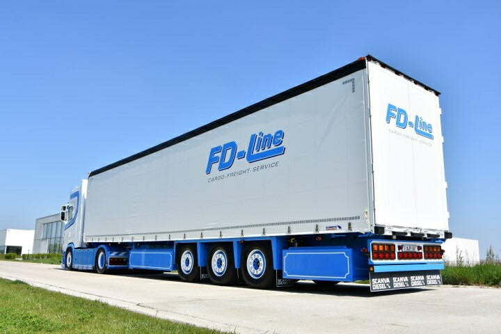 ギャラリービューアに画像をロードする, 【予約】2021年2月以降発売予定FD Line Scania Next Gen S650 カーテンサイダーセミトレーラー トラック/TEKNO 1/50 建設機械 模型ミニカー はたらく車 重機