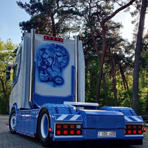 ギャラリービューアに画像をロードする, 【予約】2021年2月以降発売予定FD Line Scania Next Gen S650 カーテンサイダーセミトレーラー トラック/TEKNO 1/50 建設機械 模型ミニカー はたらく車 重機