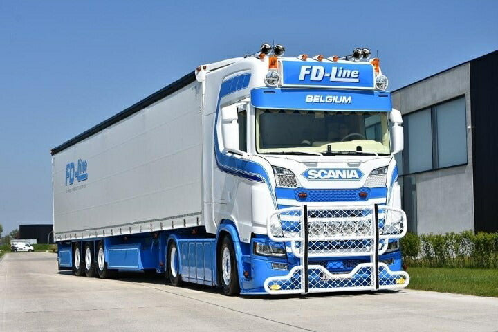 ギャラリービューアに画像をロードする, 【予約】2021年2月以降発売予定FD Line Scania Next Gen S650 カーテンサイダーセミトレーラー トラック/TEKNO 1/50 建設機械 模型ミニカー はたらく車 重機