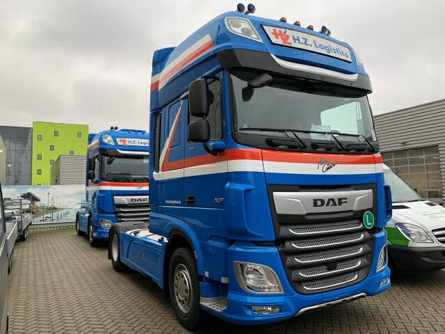 ギャラリービューアに画像をロードする, 【予約】2021年2月以降発売予定HZ Logistics DAF XF Euro 6 Super Space Cab met koeloplegger トラック/TEKNO 1/50 建設機械 模型ミニカー はたらく車 重機