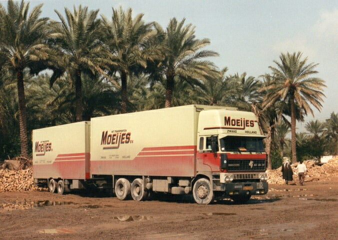 ギャラリービューアに画像をロードする, 【予約】10-12月以降発売予定Moeijes DAF 2800 Topsleeper motorwagen met wipkar トラック /Tekno 建設機械模型 工事車両 1/50 ミニカー