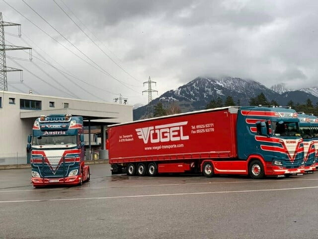 ギャラリービューアに画像をロードする, 【予約】2021年4-6月以降発売予定Vogel Scania Next Gen S-serie Highline met 3-assige schuifzeilen opleggerトラック /Tekno 建設機械模型 工事車両 1/50 ミニチュア