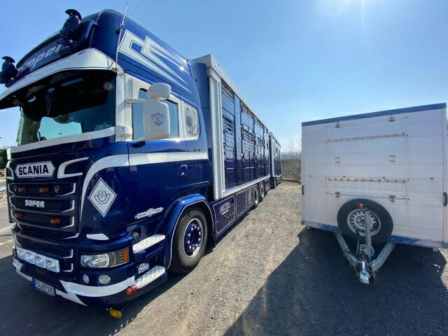 ギャラリービューアに画像をロードする, 【予約】2021年1月-3月以降発売予定Limpert Scania R-Streamline Topline vee-combinatie motorwagen met aanhanger