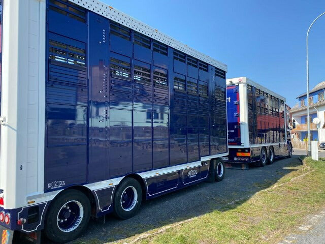ギャラリービューアに画像をロードする, 【予約】2021年1月-3月以降発売予定Limpert Scania R-Streamline Topline vee-combinatie motorwagen met aanhanger