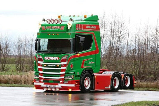 【予約】8-10月以降発売予定Mues, Jan Scania met koeloplegger  トラック/Tekno 建設機械模型 工事車両 1/50 ミニチュア