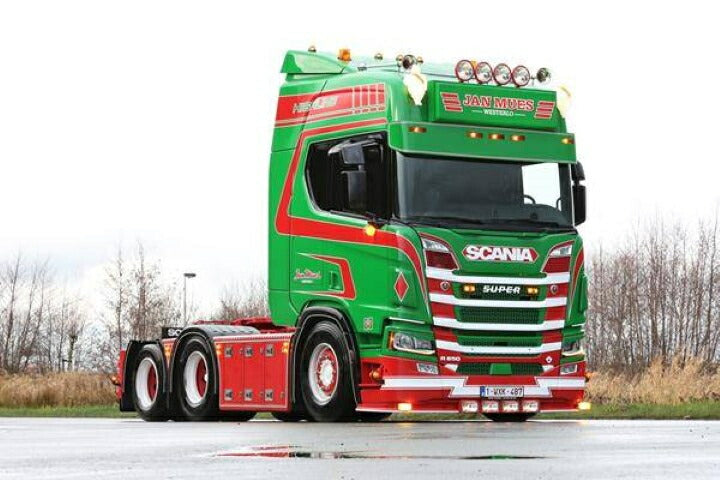ギャラリービューアに画像をロードする, 【予約】8-10月以降発売予定Mues, Jan Scania met koeloplegger トラック/Tekno 建設機械模型 工事車両 1/50 ミニチュア