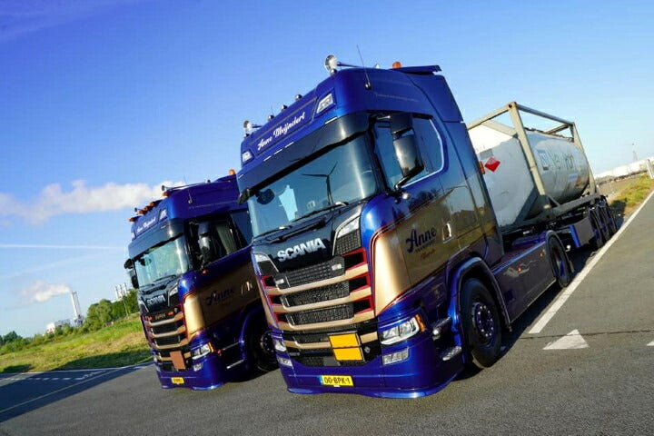 ギャラリービューアに画像をロードする, 【予約】8-10月以降発売予定Anne transport BV Scania Next Gen S450 Highline swap tankcontainer トラック/Tekno 建設機械模型 工事車両 1/50 ミニチュア