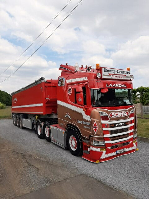 ギャラリービューアに画像をロードする, 【予約】10-12月以降発売予定Ceusters, Ronny Scania Next Gen R-serie met 3-assige Stas kipper トラック /Tekno 建設機械模型 工事車両 1/50 ミニカー