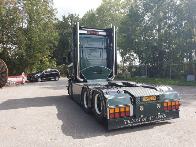 ギャラリービューアに画像をロードする, 【予約】8-10月以降発売予定Veen, Chris van Scania 4-serie Topline dubbellucht sleepas トラック トラクタ/Tekno 建設機械模型 工事車両 1/50 ミニチュア