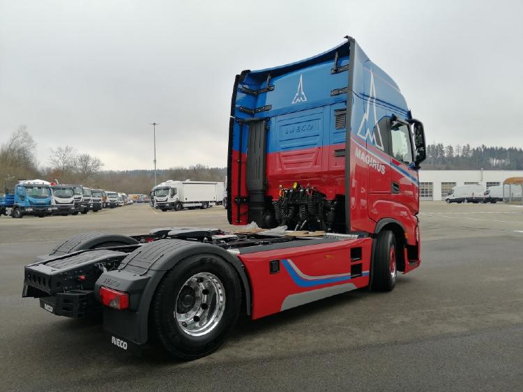 ギャラリービューアに画像をロードする, 【予約】8-10月以降発売予定T.B.P. Iveco S-Way Magirus Iveco S-Way Magirus edition トラック トラクタ/Tekno 建設機械模型 工事車両 1/50 ミニチュア