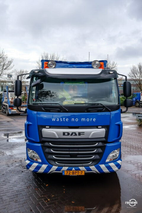 ギャラリービューアに画像をロードする, 【予約】8-10月以降発売予定Renewi DAF CF410 dagcabine combinatie met haakarm afzet container トラック/Tekno 建設機械模型 工事車両 1/50 ミニチュア