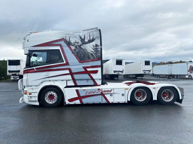 ギャラリービューアに画像をロードする, 【予約】10-12月以降発売予定Leiv Sand Scania R-serie Longline 6x2 トラック トラクタ/Tekno 建設機械模型 工事車両 1/50 ミニカー