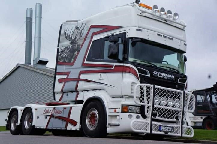 ギャラリービューアに画像をロードする, 【予約】10-12月以降発売予定Leiv Sand Scania R-serie Longline 6x2 トラック トラクタ/Tekno 建設機械模型 工事車両 1/50 ミニカー