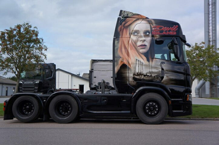 ギャラリービューアに画像をロードする, 【予約】4月以降発売予定Byrknes Scania Next Gen R-serie Highline 6x2 トラック トラクタヘッド /Tekno 建設機械模型 工事車両 1/50 ミニカー