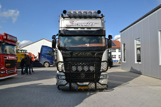 【予約】4月以降発売予定Sarantos Scania R-serie Topline met 3-assige koeloplegger トラック /Tekno 建設機械模型 工事車両 1/50 ミニカー