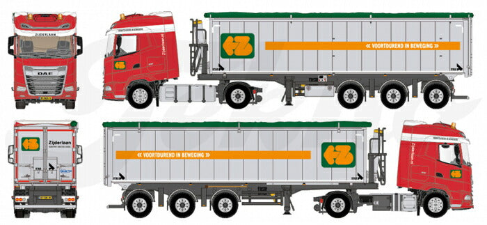 予約】2023年発売予定DAF XG 4x2 met gestuurde Stas kipper トラック/建設機械模型 工事車両 TEK –  ラストホビー