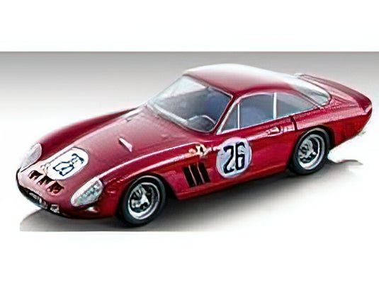 【予約】10-12月以降発売予定FERRARIフェラーリ GTO LMB TEAM NORTH AMERICAN RACING N.A.R.T. N 26 24h LE MANS 1963 M.GREGORY - D.PIPER - RED /Tecno 1/18 ミニカー