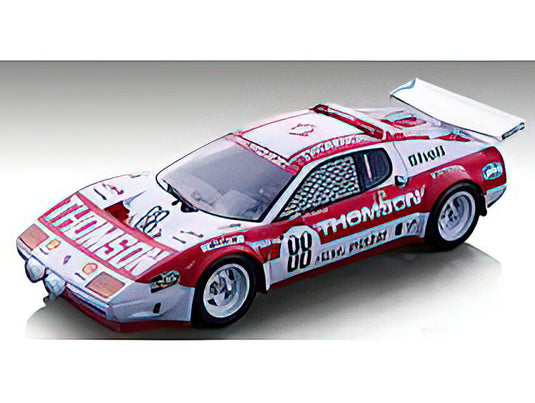 【予約】12月以降発売予定FERRARI - 512BB 4.9L TEAM POZZI THOMSON JMS RACING N 88 24h LE MANS 1978 J.C.ANDRUET - S.DINI - RED WHITE /TECNOMODEL 1/18 ミニカー