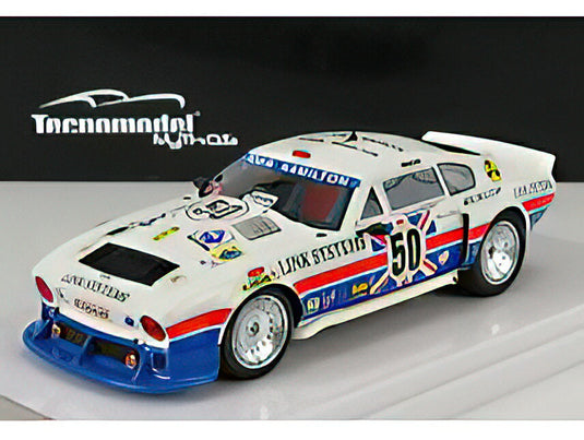 ASTON MARTIN - AM V8 N 50 24h LE MANS 1979 R.HAMILTON - M.SALMON - D.PREECE - WHITE RED BLUE /TECNOMODEL 1/43 ミニカー